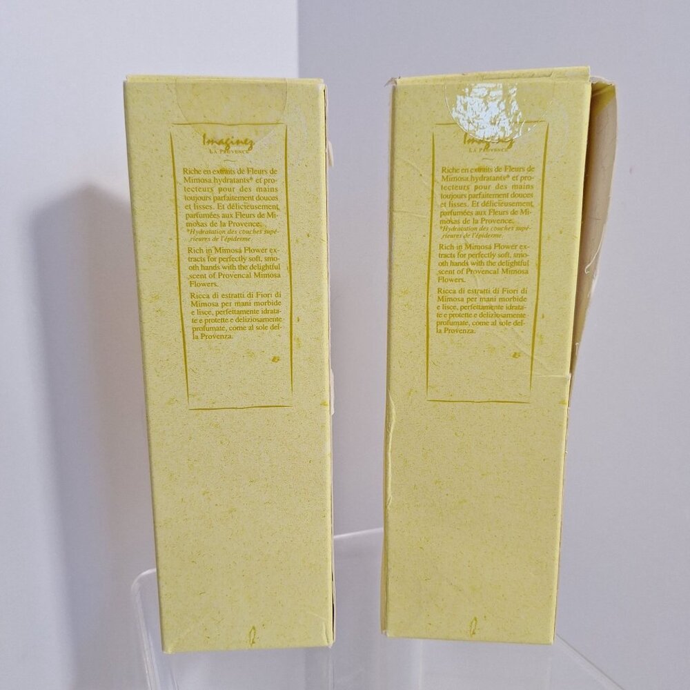 Imaginez La Provence Mimosa Hand Cream 3.4 oz 100 ml Eau De 2 Lot - Picture 3 of 14